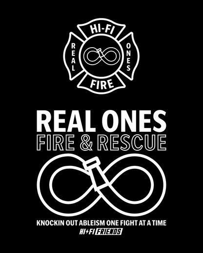 Adult Hi-Fi Fire Unisex Tee