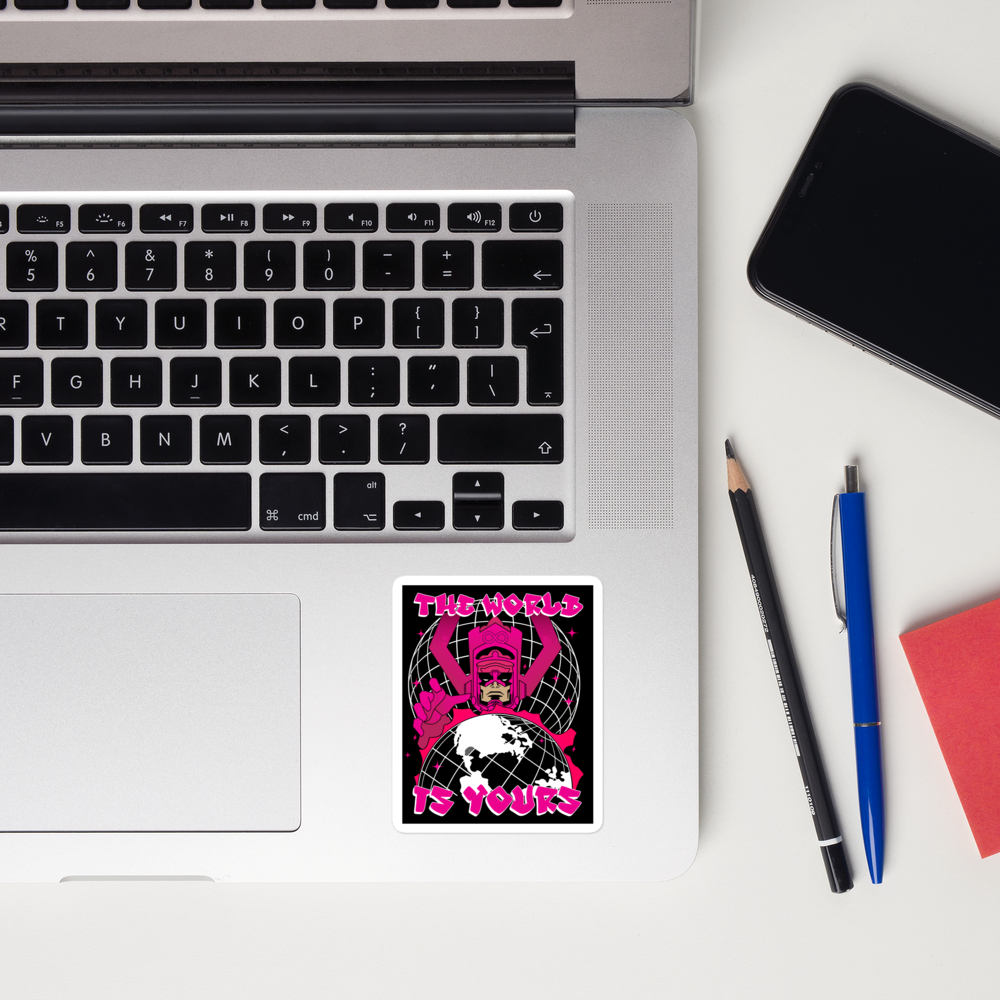 The World Is Yours Sticker