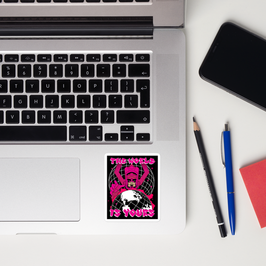 The World Is Yours Sticker