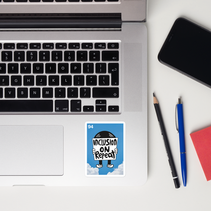 Inclusion on Repeat Sticker