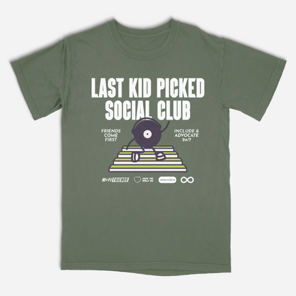 Last Picked Kid Social Club Moss Tee