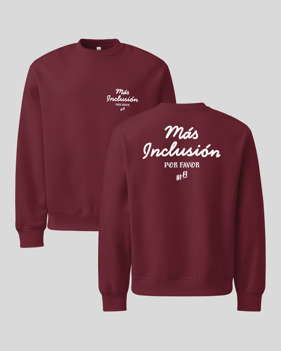Mas Inclusion Oversized Adult Crewneck