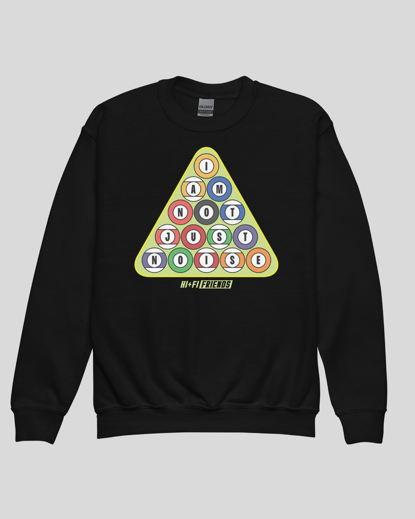 Youth I Am Not Just Noise Unisex Crewneck