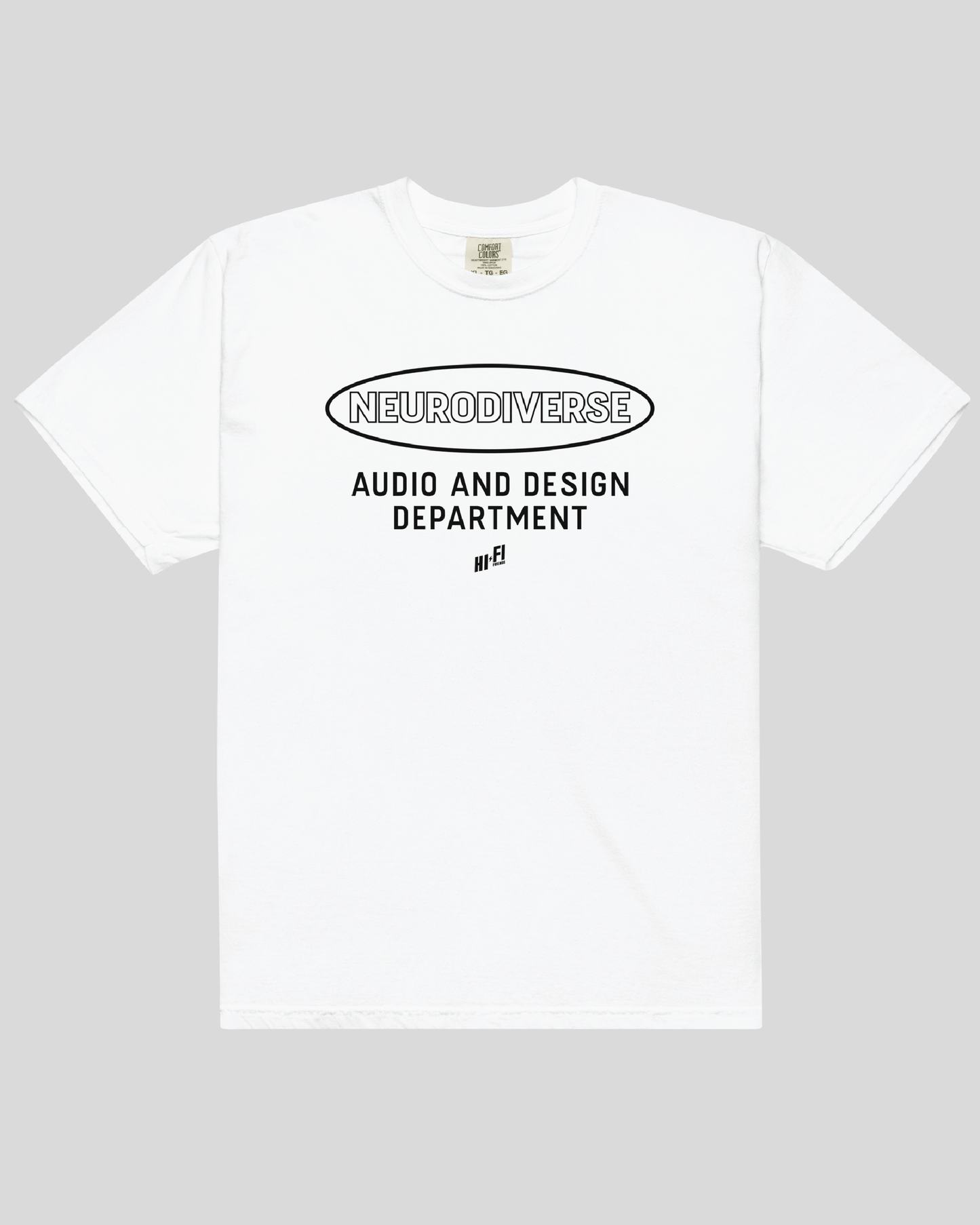 Adult Neurodiverse Audio and Design Department Unisex Tee