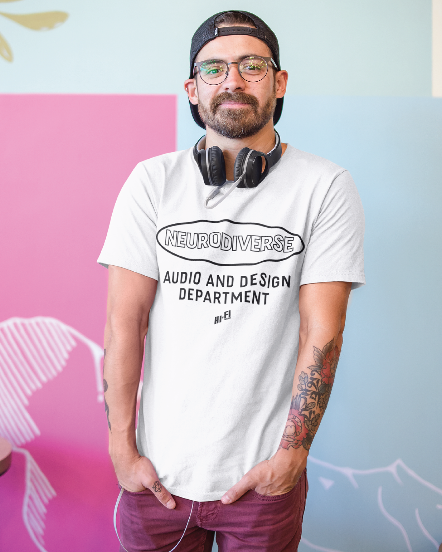 Adult Neurodiverse Audio and Design Department Unisex Tee
