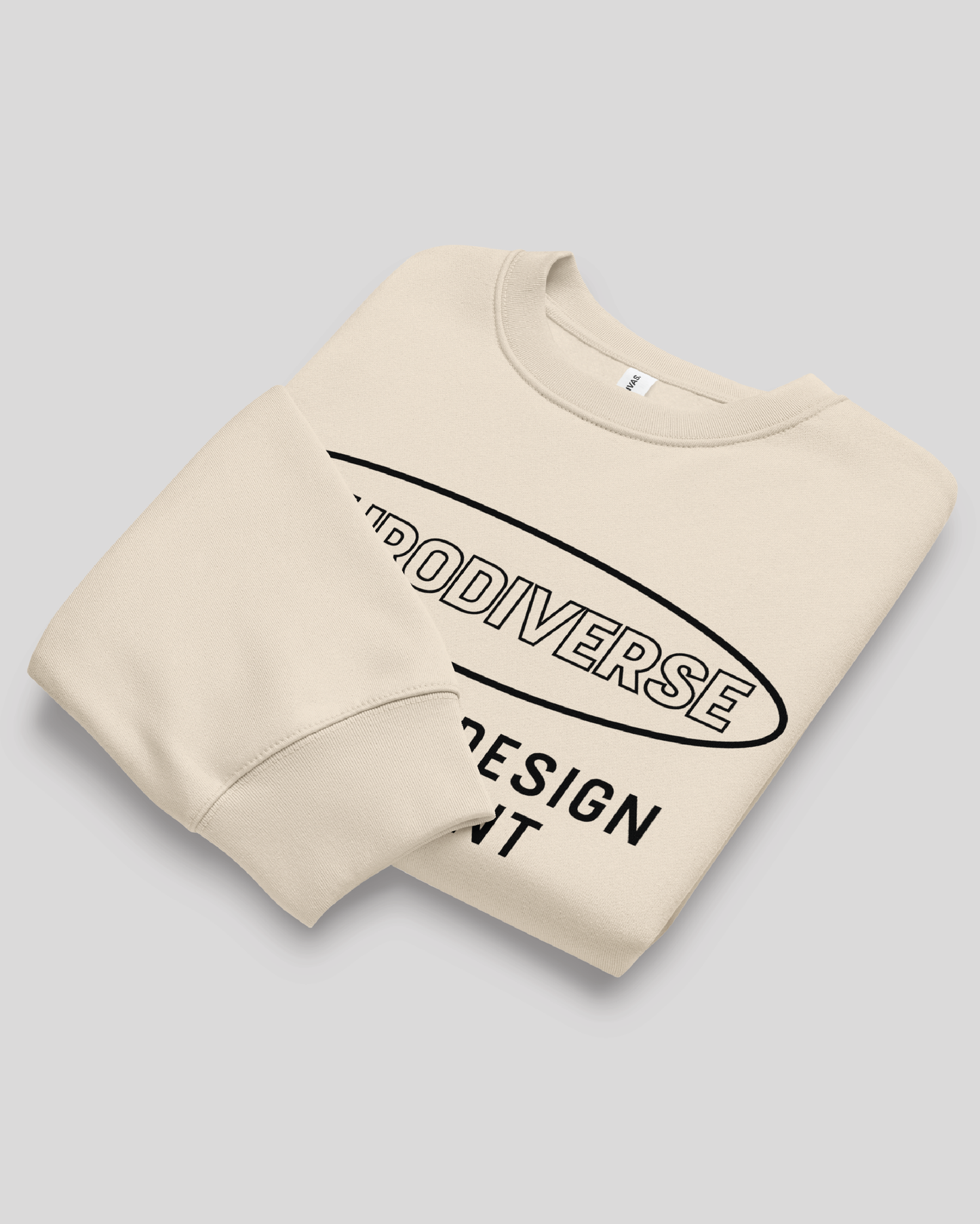 Neurodiverse Audio and Design Department Oversized Adult Crewneck