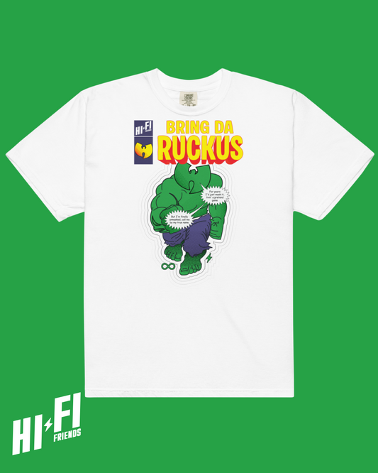 Bring Da Ruckus White Tee
