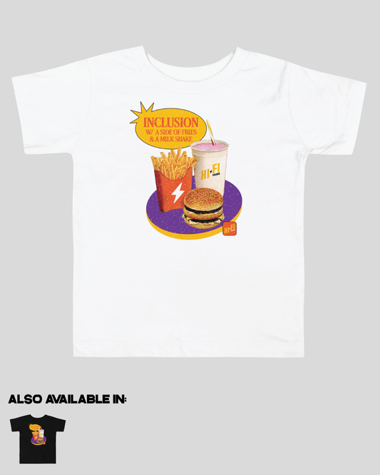 Toddler Inclusion Combo Unisex White Tee