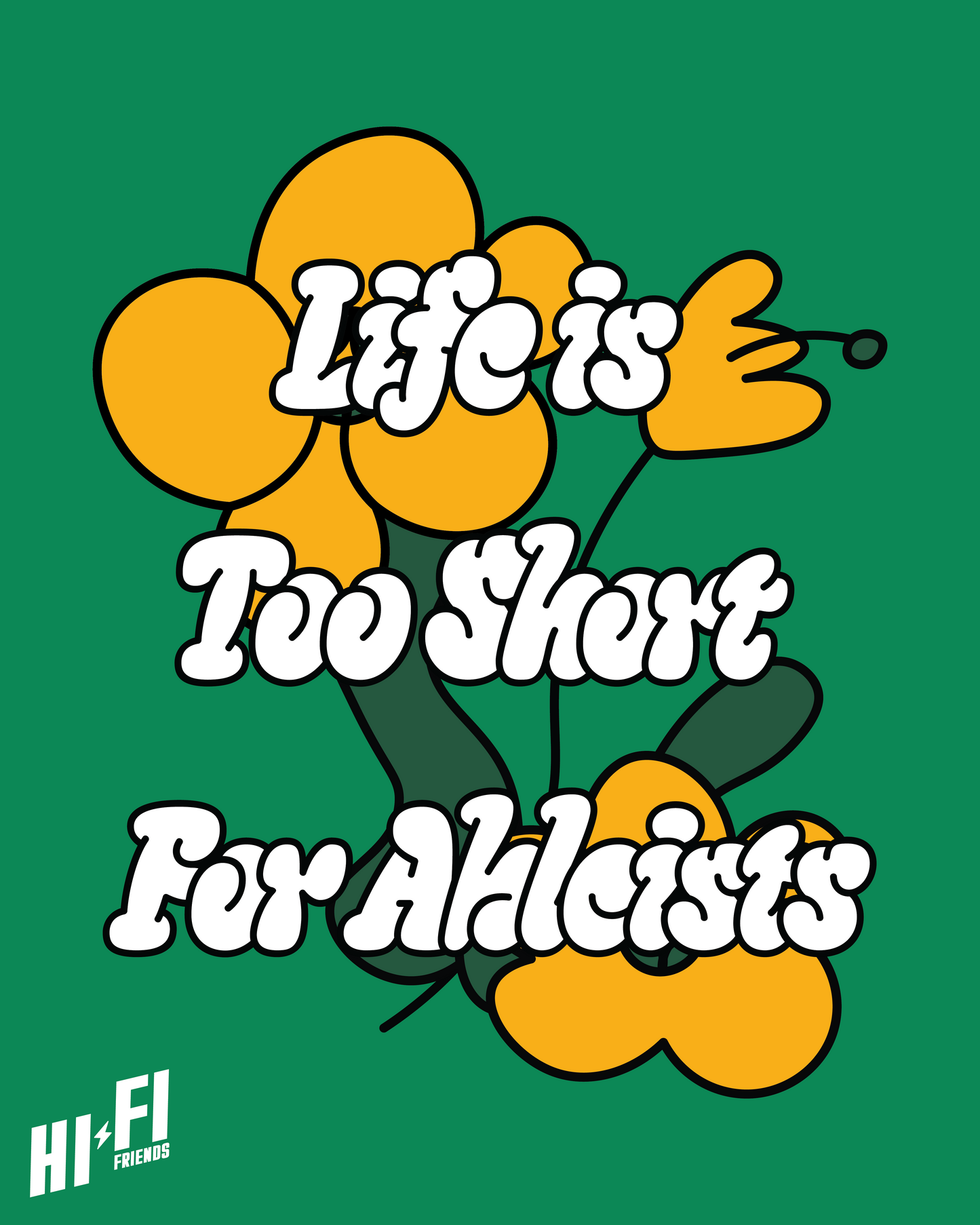 Life is too short for ableism Ivory Tee
