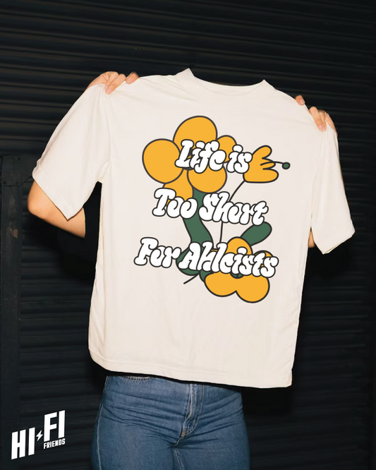 Life is too short for ableism Ivory Tee