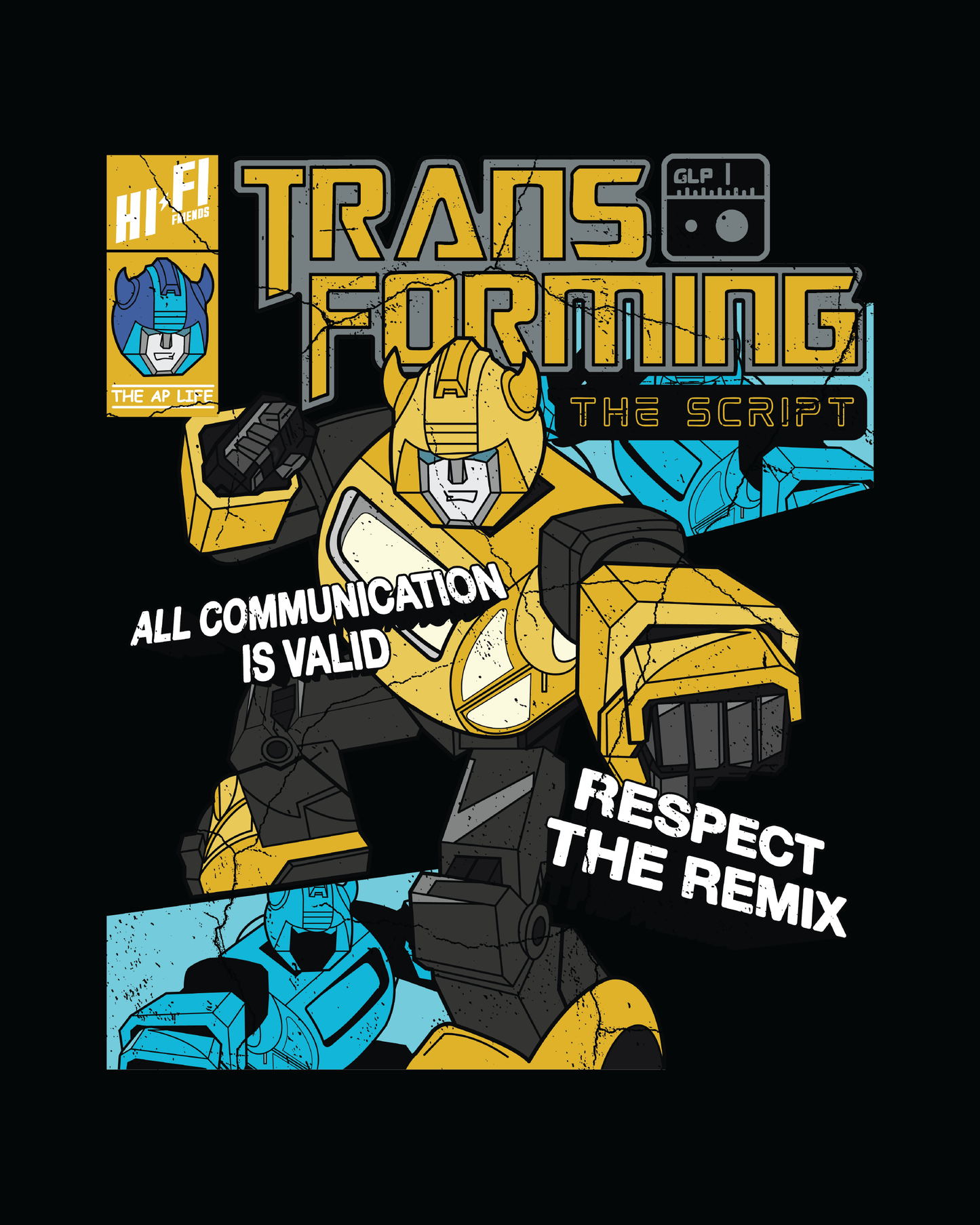 Adult Transforming The Script Unisex Tee