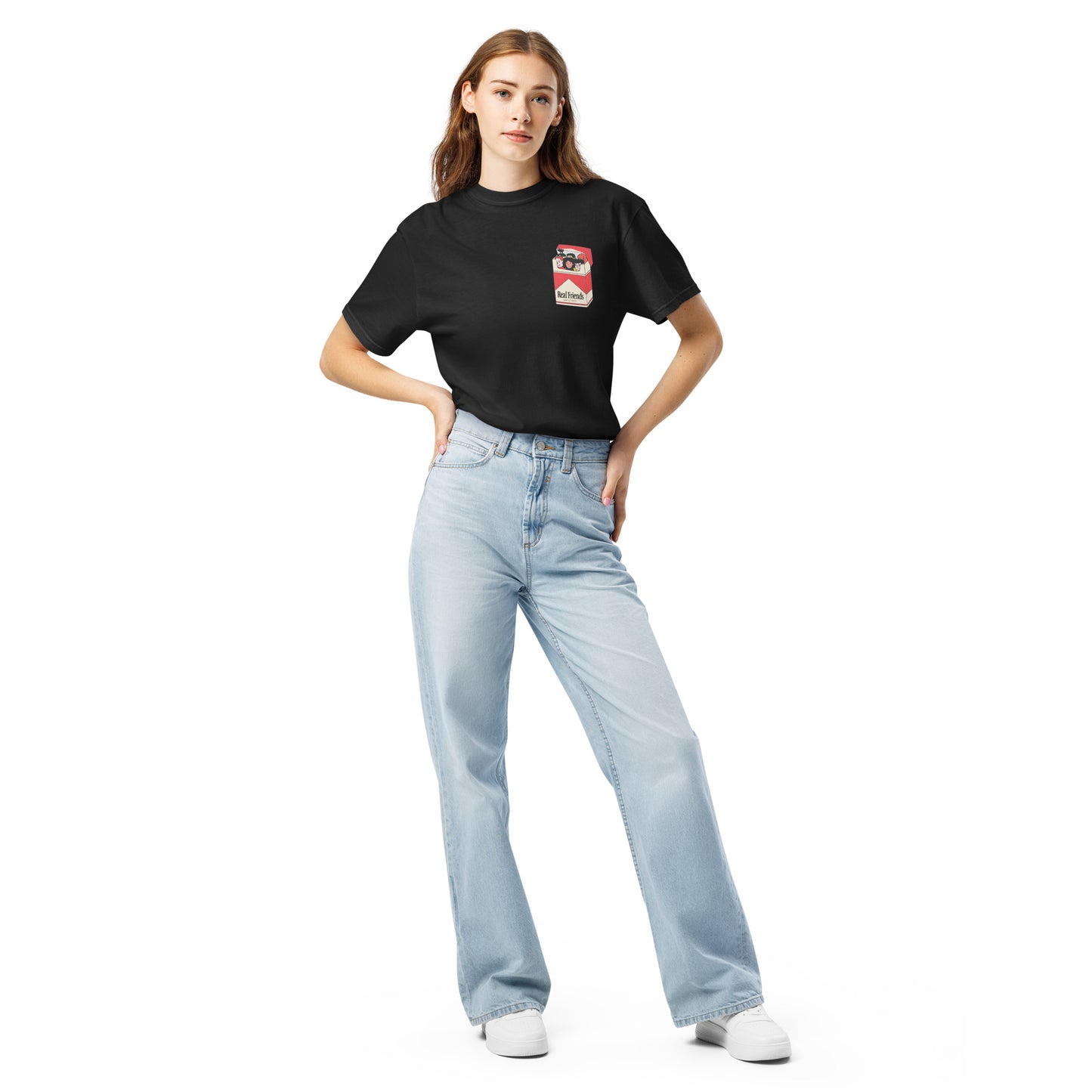 Adult Real Friends are Addictive Unisex Tee