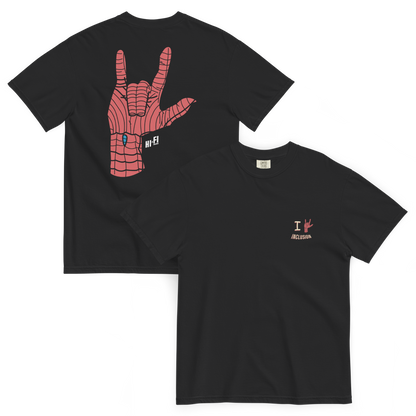 I Love Inclusion Black Tee