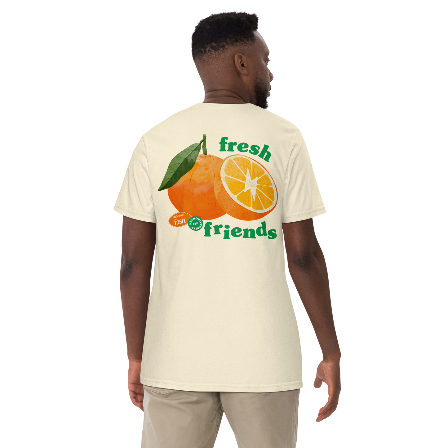 Fresh Friends Ivory Tee