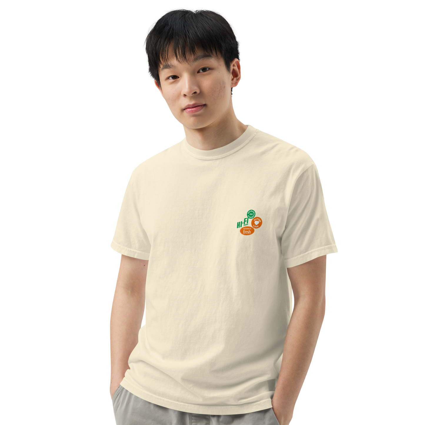 Fresh Friends Ivory Tee