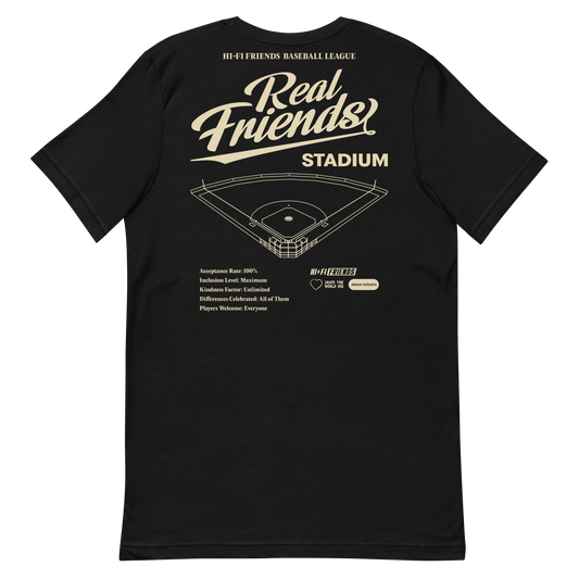 Real Friends Stadium Adult Unisex t-shirt