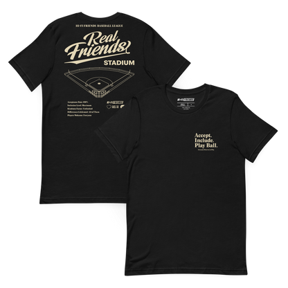 Real Friends Stadium Adult Unisex t-shirt