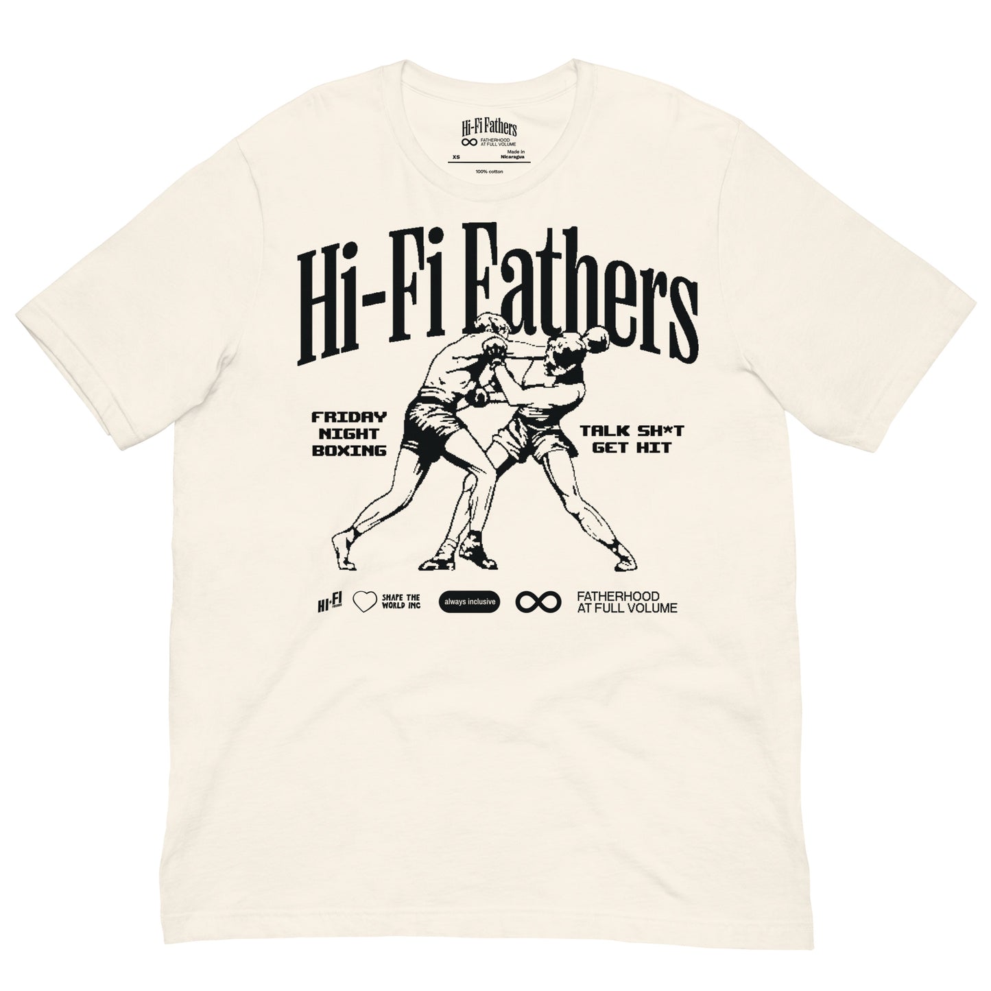 Adult Hi-Fi Fathers Boxing Unisex Tee