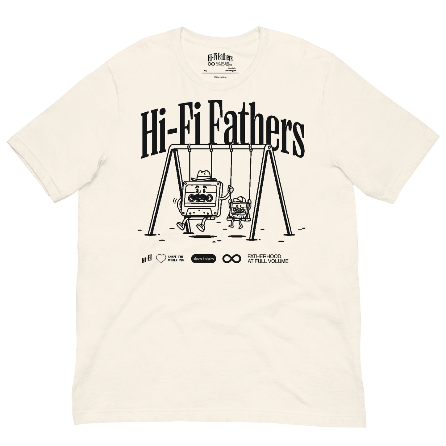 Adult Hi-Fi Fathers Swings Unisex Tee