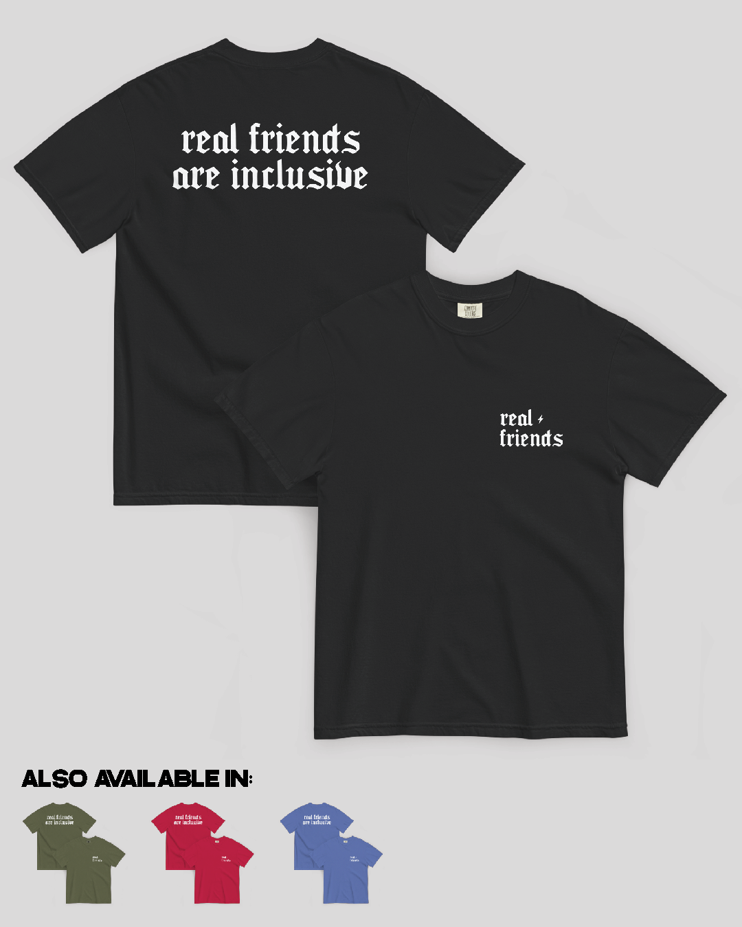 Adult Real Friends Unisex Tee