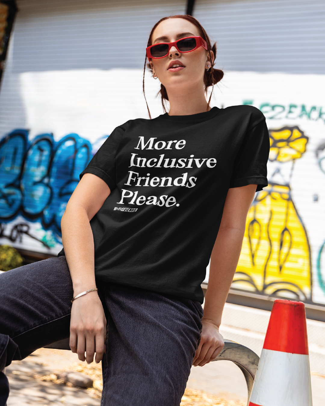 Adult More Inclusive Friends Unisex Tee