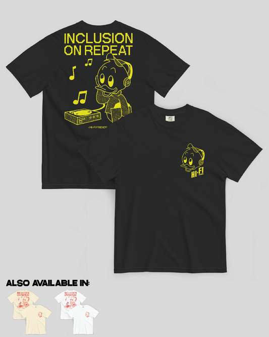 Adult Inclusion on Repeat Unisex Tee