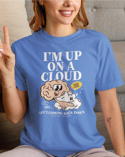 Adult Up On A Cloud - Pigeon John Unisex Tee