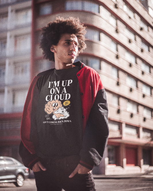 Adult Up On A Cloud - Pigeon John Unisex Tee