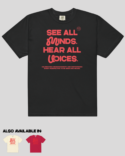 Adult See All Minds Unisex Tee