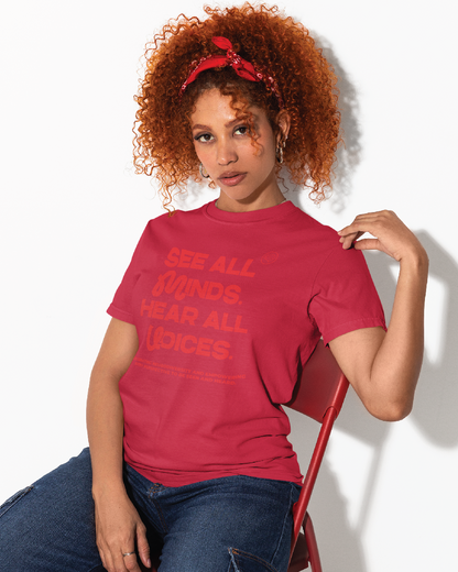 Adult See All Minds Unisex Tee