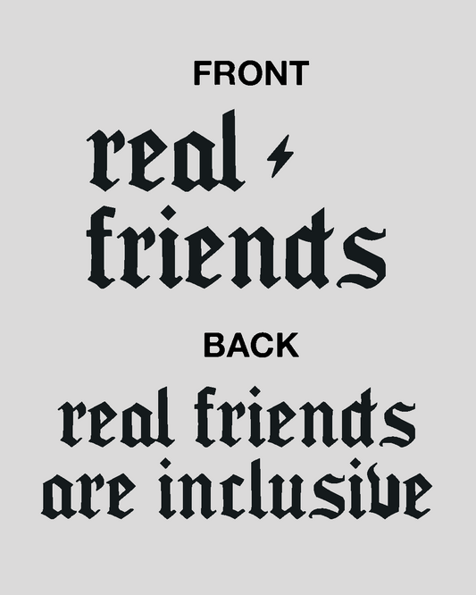 Toddler Real Friends Unisex Tee