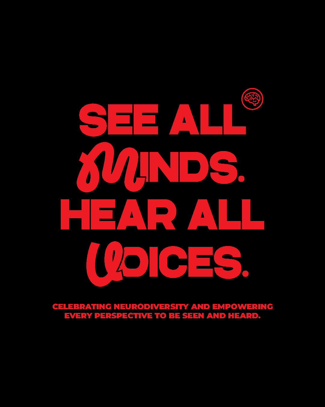 Adult See All Minds Unisex Tee