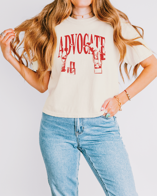 Women's Advocate Boxy Tee