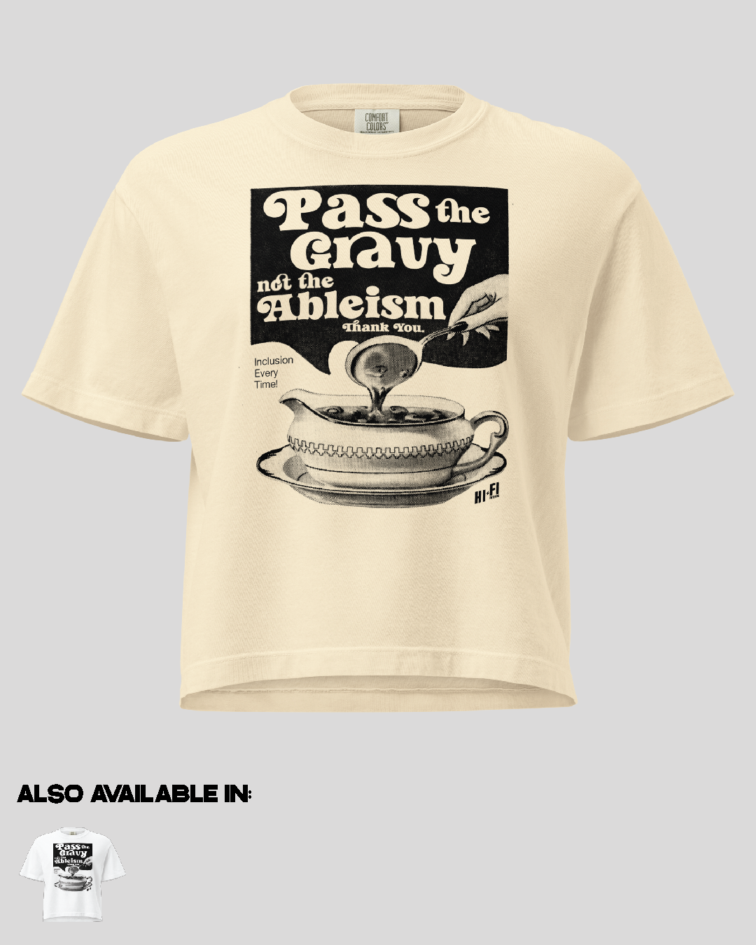 Women's Pass The Gravy Boxy Tee