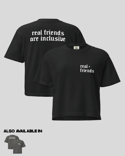 Women's Real Friends Boxy Tee
