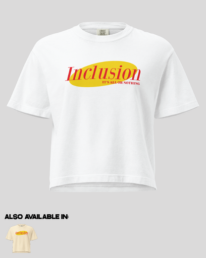 Women's Inclusion: All or Nothing Boxy Tee