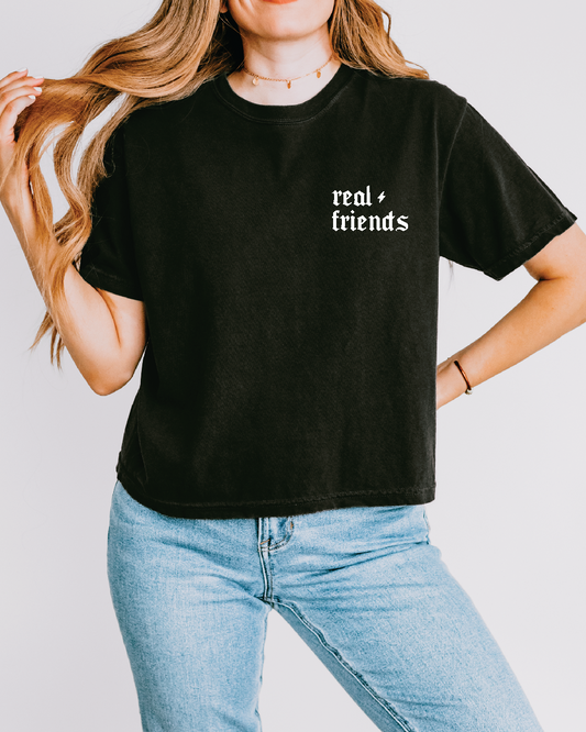 Women's Real Friends Boxy Tee