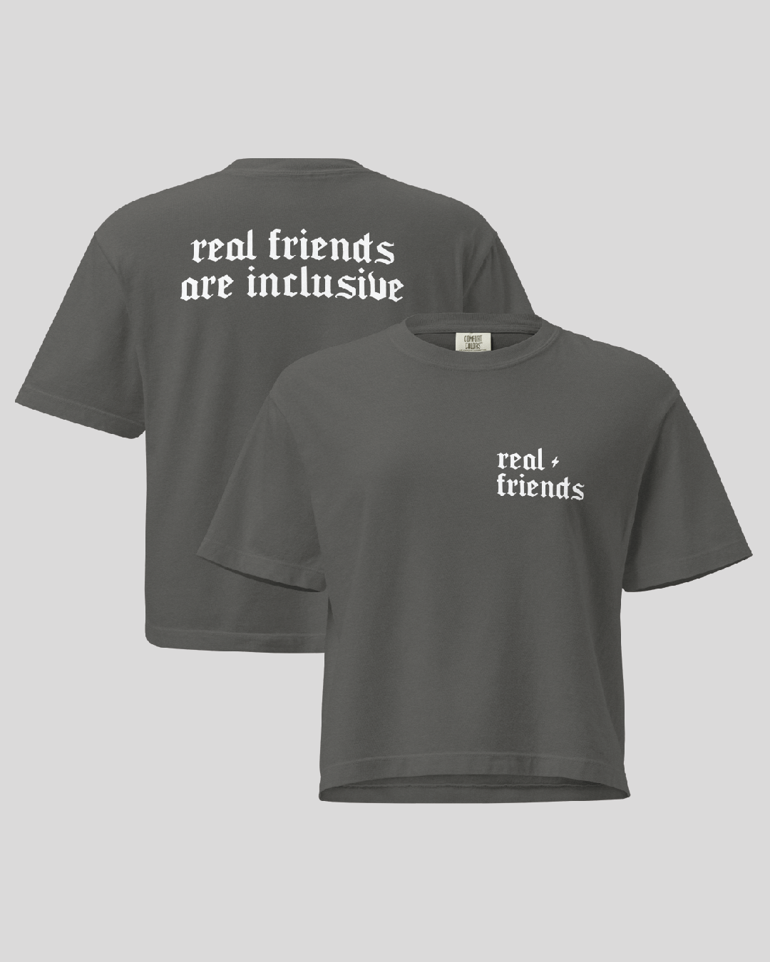 Women's Real Friends Boxy Tee