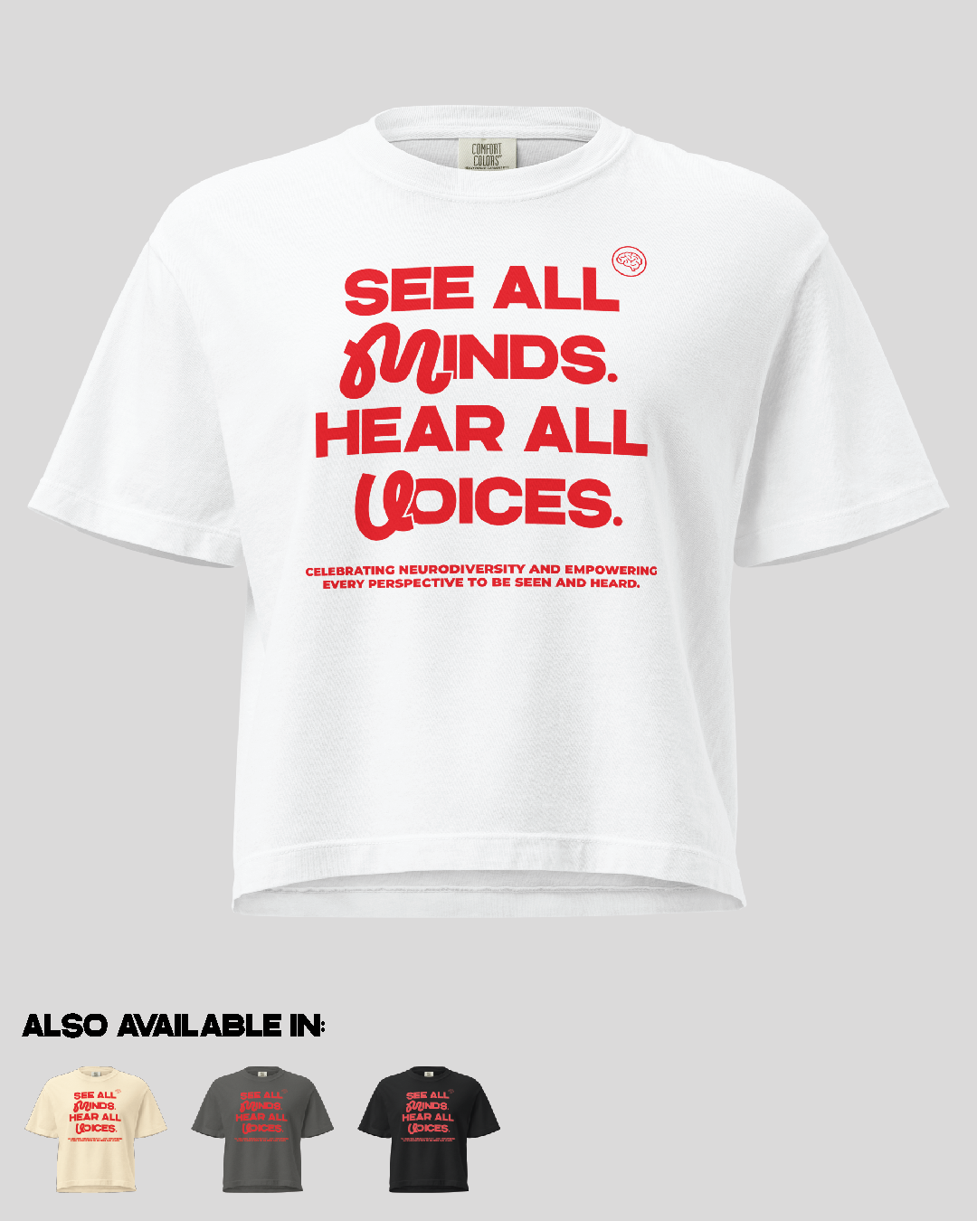 Women's See All Minds Boxy Tee