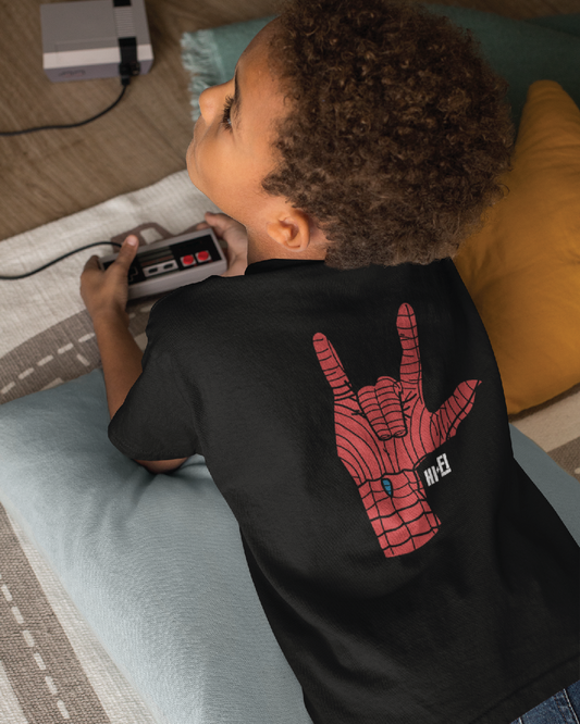 Youth I Love Inclusion Unisex Black Tee