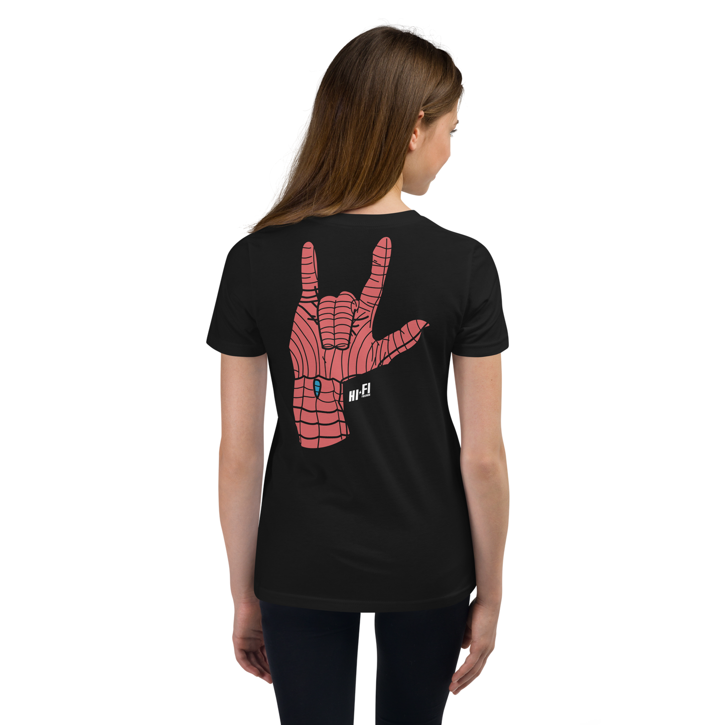 Youth I Love Inclusion Black Tee