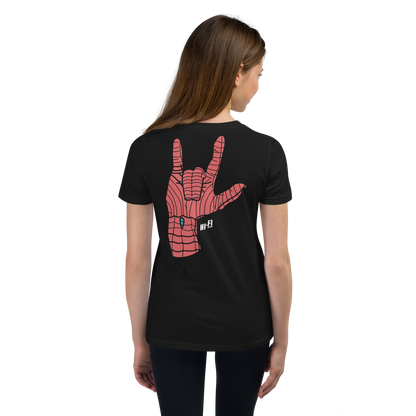 Youth I Love Inclusion Black Tee